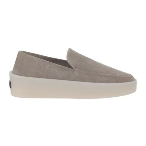 Suede Leather Slip-On Loafer Moccasin