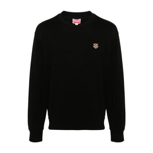 Lucky Tiger Svart Sweatshirt