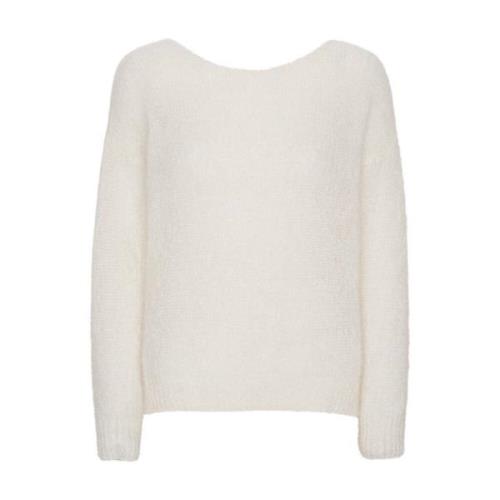 Batikk-inspirert Mohair Pullover