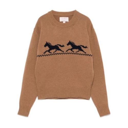 Brun Ull Crew Neck Sweater