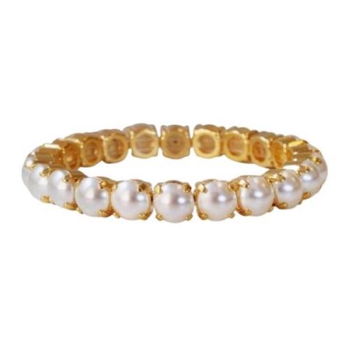 Gia Stud Bracelet - Pearl