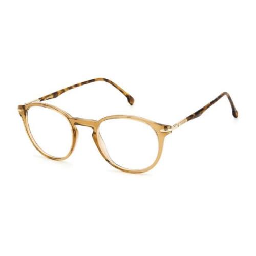 Beige Acetatrammer med Skive