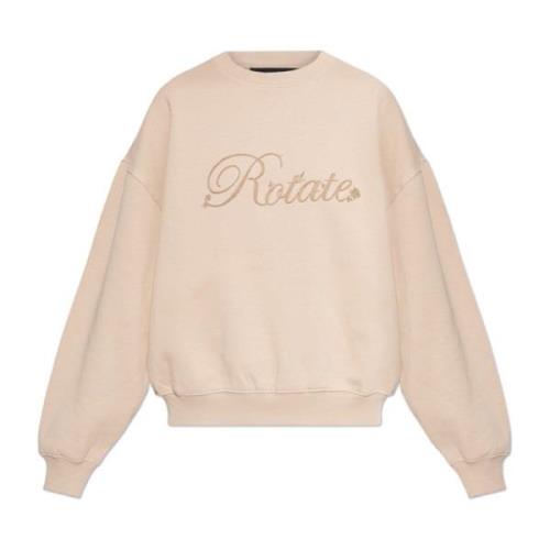 Sweatshirt med logo