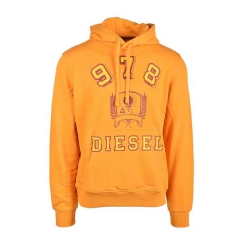 Oransje Sweatshirt for Menn