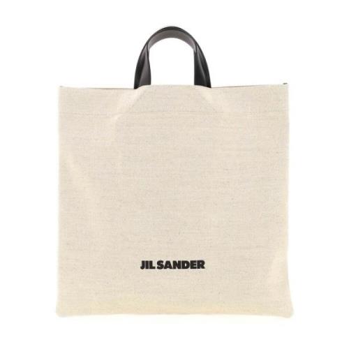 Tote Bag med Kontrasterende Bokstaver