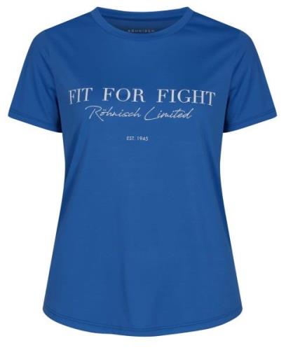 Röhnisch Women's Team Logo Tee Retro Blue