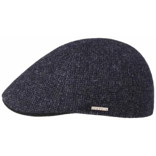 Stetson Texas Classic Wool Flat Cap Navy