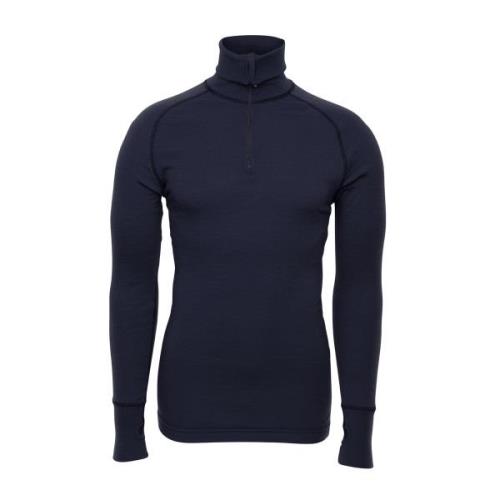 Brynje Unisex Arctic Zip Polo Shirt  Navy