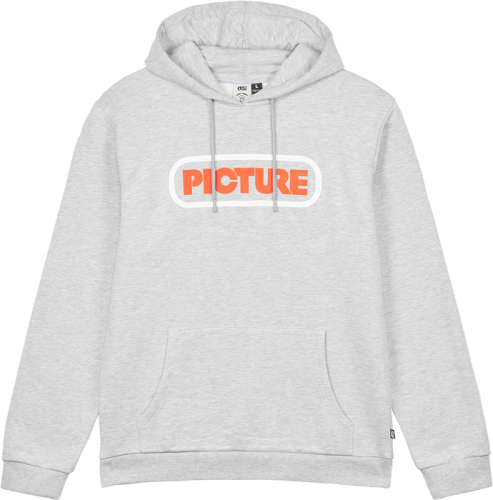 Picture Organic Clothing Men's Millbrook Hoodie Grey Melange