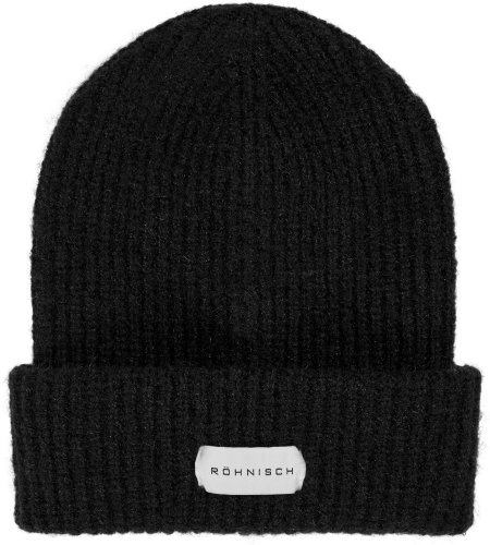 Röhnisch Chunky Beanie Black