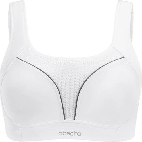 Abecita Women's Dynamic Sport Bra White/Grey