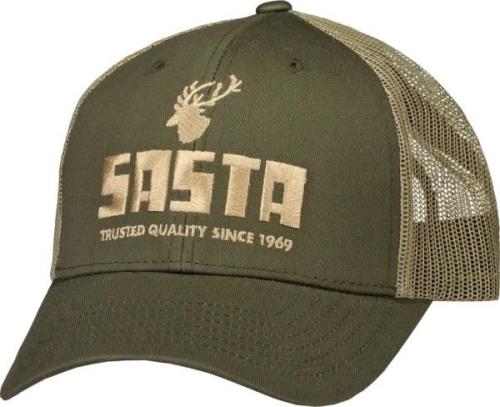 Sasta Deer Cap Forest Green/ Khaki Brown