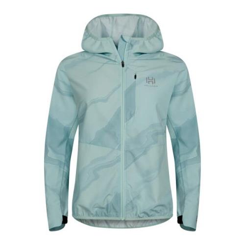 Hellner Women's Aras Running Jacket Blue Haze