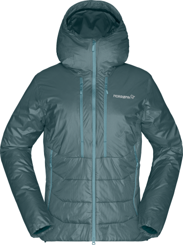 Norrøna Women's Trollveggen Primaloft100 Zip Hood North Atlantic