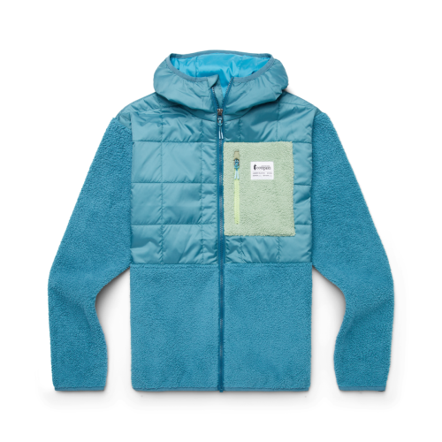 Cotopaxi Women's Trico Hybrid Hooded Jacket Blue Spruce/Drizzle