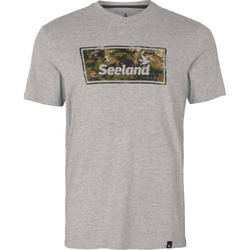 Seeland Men's Falcon T-Shirt Dark Grey Melange