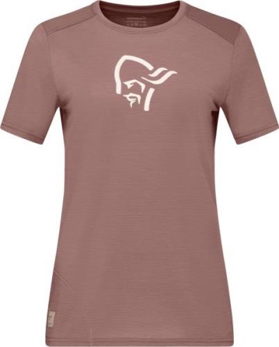 Norrøna Women's Femund Equaliser Merino T- Shirt Grape Shake