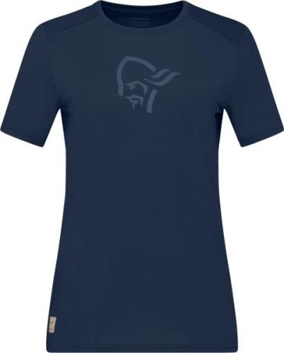 Norrøna Women's Femund Equaliser Merino T- Shirt Indigo Night