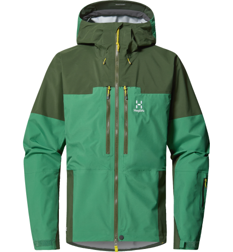 Haglöfs Men's Spitz Gore-Tex Pro Jacket Seaweed Green/Dark Jelly Green