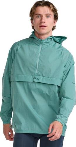 2XU Men's Aero Anorak Raft/Pine Reflective