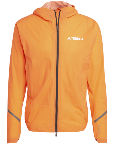 Adidas Men's Terrex Xperior 2.5L Light RAIN.RDY Jacket Semi Impact Ora...