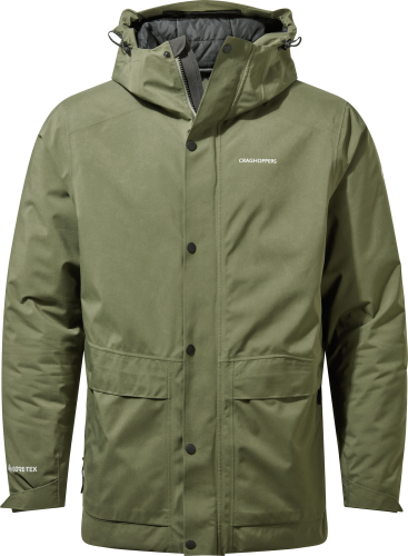 Craghoppers Men's Talo Thermic Gore-Tex Parka Green