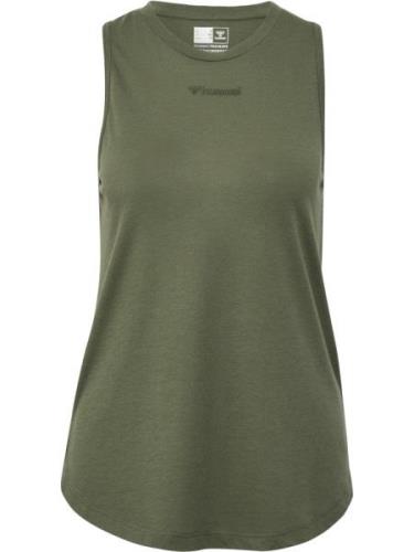 Hummel Women's hmlMT Vanja Top Deep Lichen Green