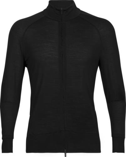 Icebreaker Men's Zoneknit Long Sleeve Zip Black