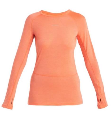 Icebreaker Women's 125 Zoneknit™ Long Sleeve Crew Tang/Praline/Cb