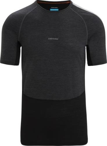 Icebreaker Men's 125 Zoneknit™ Short Sleeve Crewe Jet Heather/Black/Me...