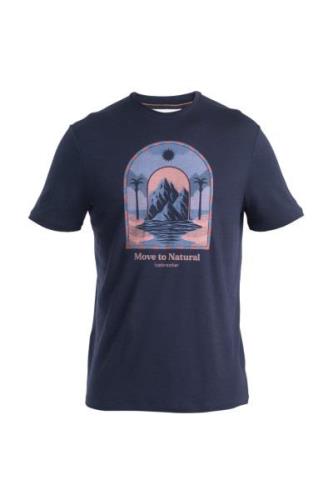 Icebreaker Men's Merino 150 Tech Lite III Short Sleeve Tee Mountain Ga...