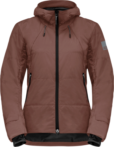 Jack Wolfskin Women's Bike Commute Insulated Jacket Wild Ginger