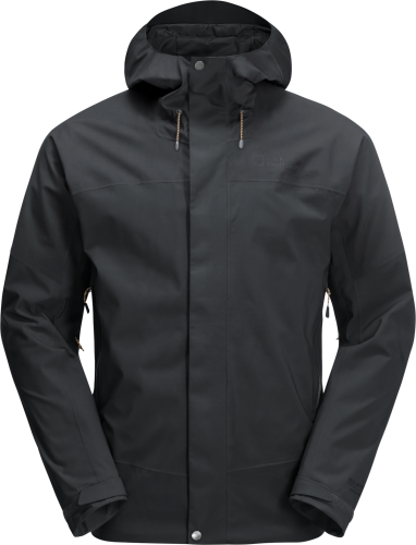 Jack Wolfskin Men's Kammweg 2-Layer Jacket Phantom