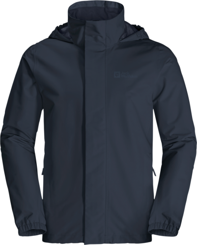 Jack Wolfskin Men's Stormy Point 2-Layer Jacket Night Blue