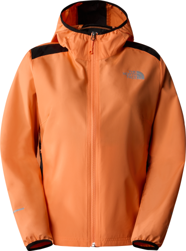 The North Face Women's Running Wind Jacket Dusty  Orange