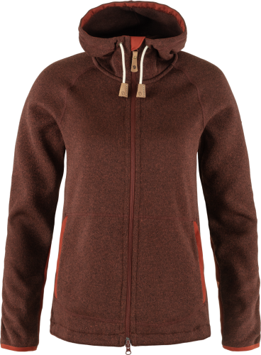 Fjällräven Women's Övik Reinforced Hoodie Autumn Leaf