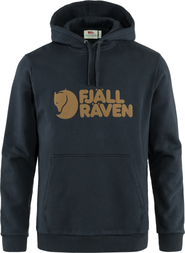 Fjällräven Men's Fjällräven Logo Hoodie Dark Navy