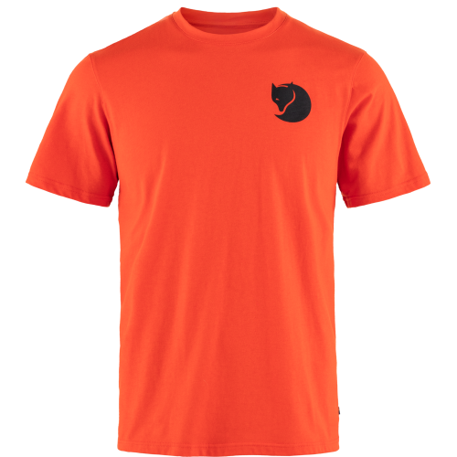 Fjällräven Men's Walk With Nature T-Shirt Flame Orange