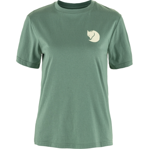 Fjällräven Women's Walk With Nature T-Shirt Patina Green