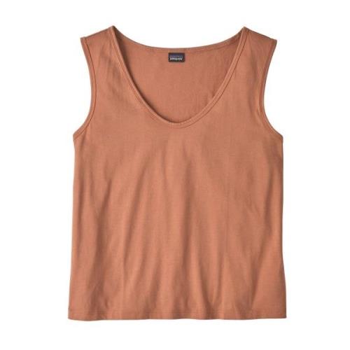 Patagonia Women's Regenerative Organic Certified Cotton Tank Terra Pin...