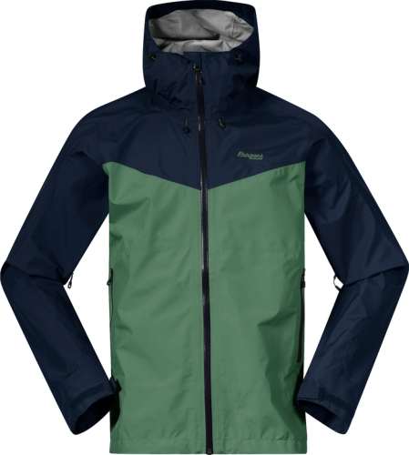 Bergans Men's Skarlight 3L Shell Jacket Dark Jade Green/Navy Blue