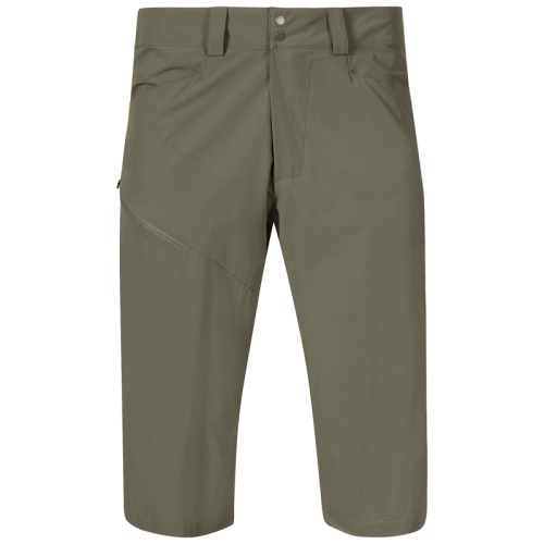 Bergans Men's Vandre Light Softshell Long Shorts Green mud