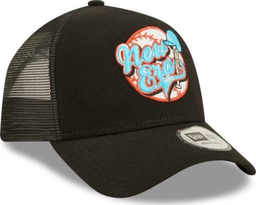 New Era Ne Heritage Trucker Newera Black