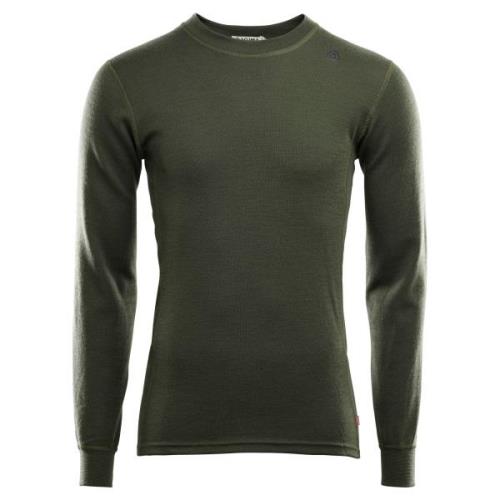 Aclima Men's WarmWool Crew Neck Olive Night