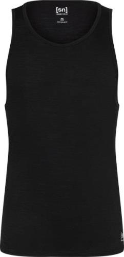 super.natural Men's Base Tank 140 Jet Black