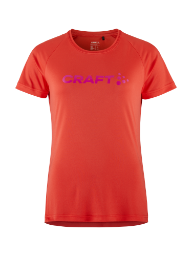 Craft Women's Core Unify Logo Tee Inferno