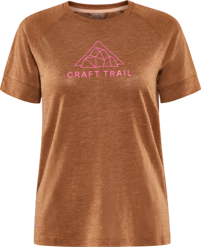 Craft Women's Advance Trail Wool Short Sleeve Tee Roots/Melange