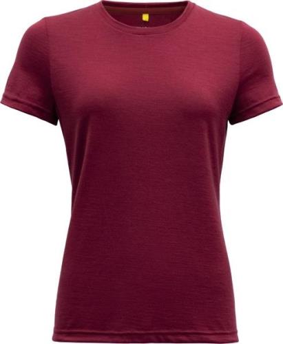 Devold Women's Breeze Merino 150 T-Shirt Beetroot