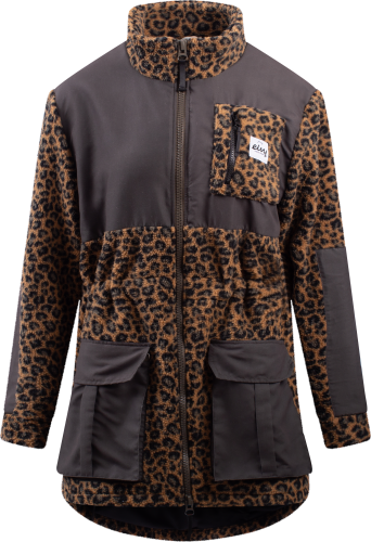 Eivy Women's Field Sherpa Jacket Leopard