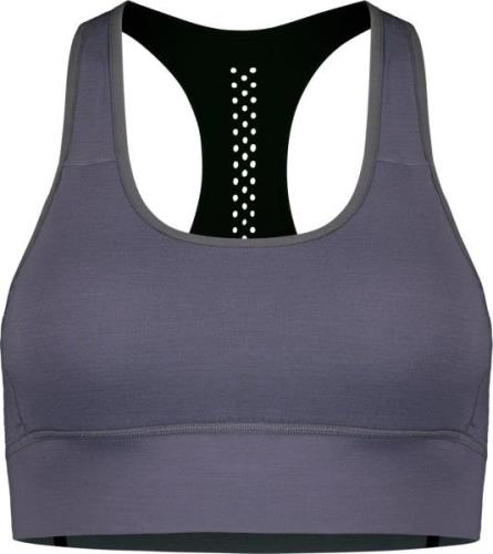 Mons Royale Women's Stratos Merino Shirt Sports Bra Shark